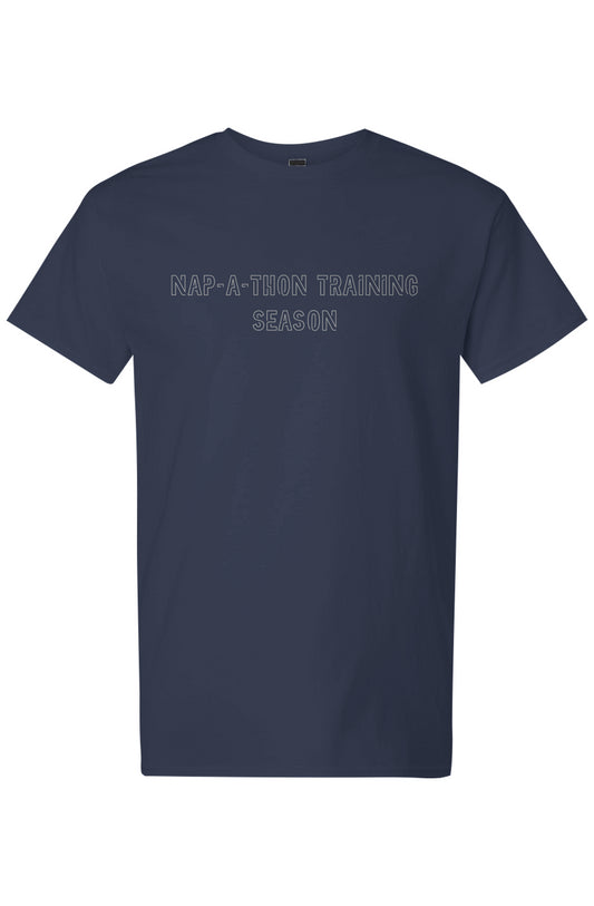 Mens Light Cotton T-Shirt "nap-a-thon" colors